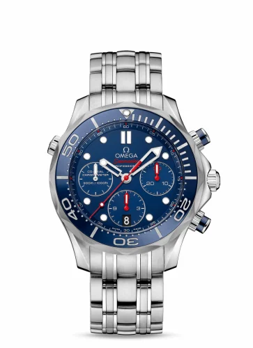 Omega Seamaster Diver 300M Co-Axial 41.5 Chronograph Stainless Steel / Blue / Bracelet 212.30.42.50.03.001 (21230425003001)